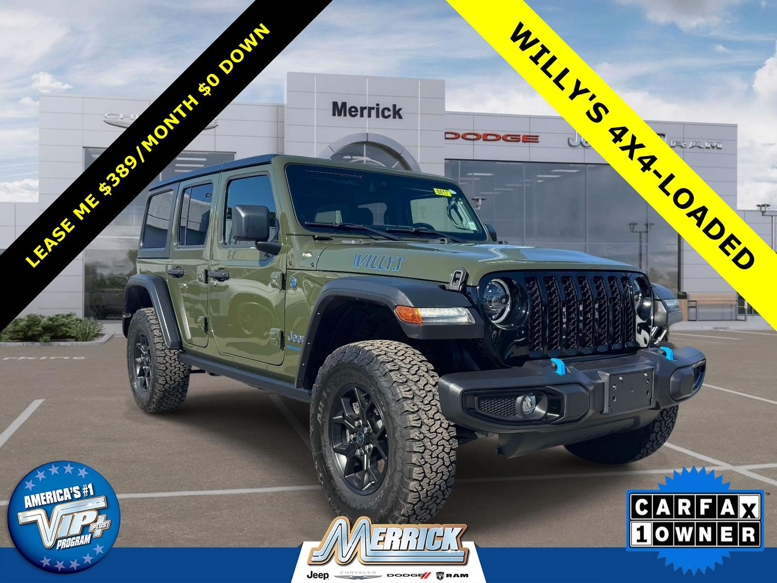 Certified 2024 Jeep Wrangler 4xe Willys Willys 4x4