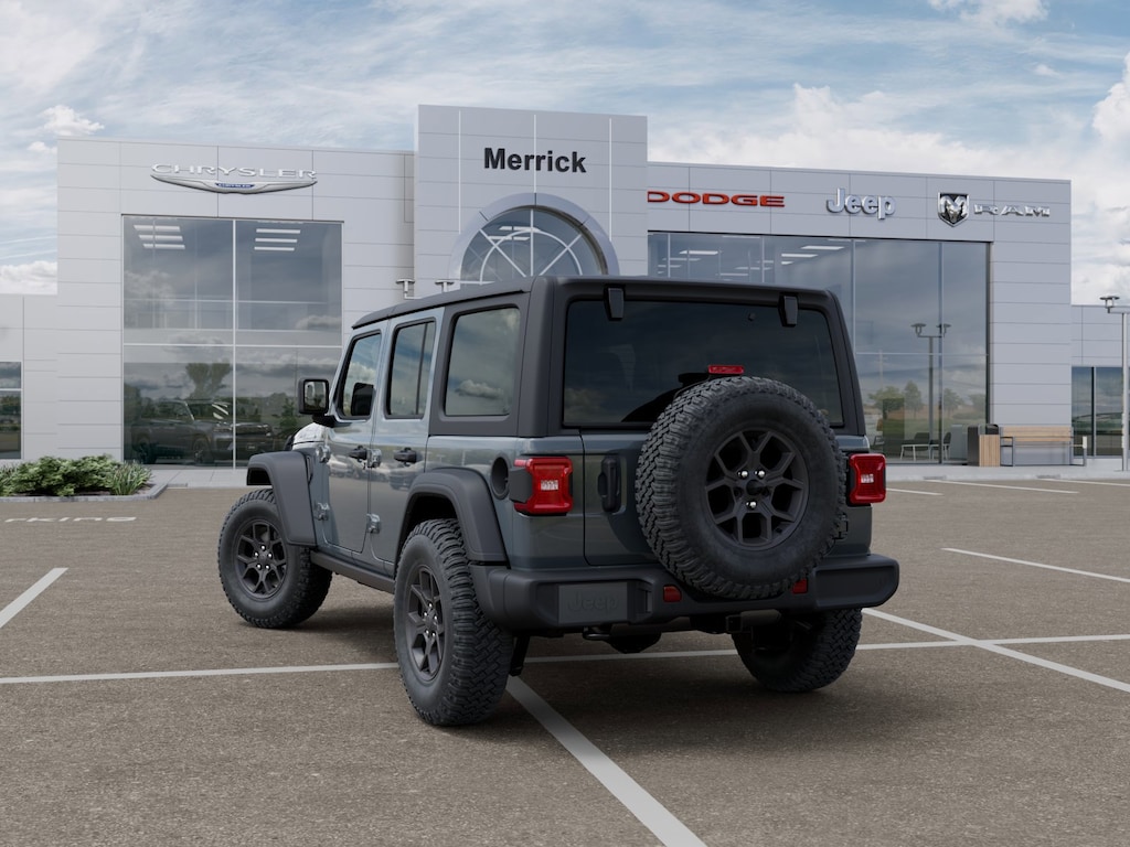 New 2025 Jeep Wrangler 4-DOOR WILLYS Sport Utility