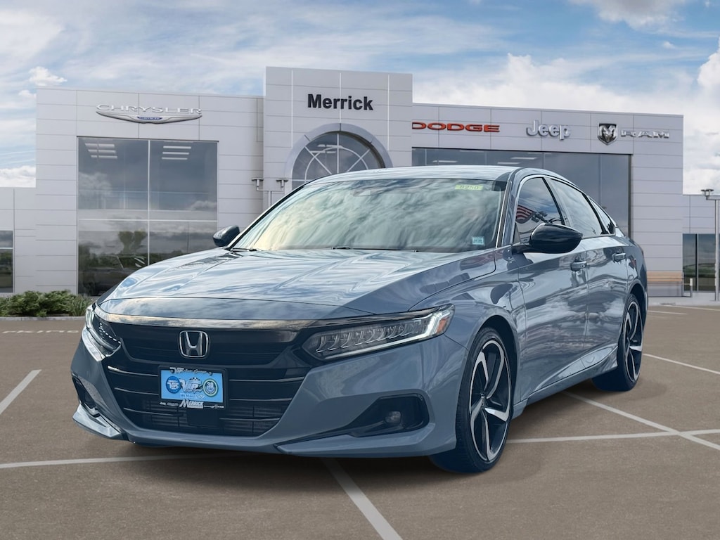Used 2021 Honda Accord Sedan Sport SE Sport SE 1.5T CVT