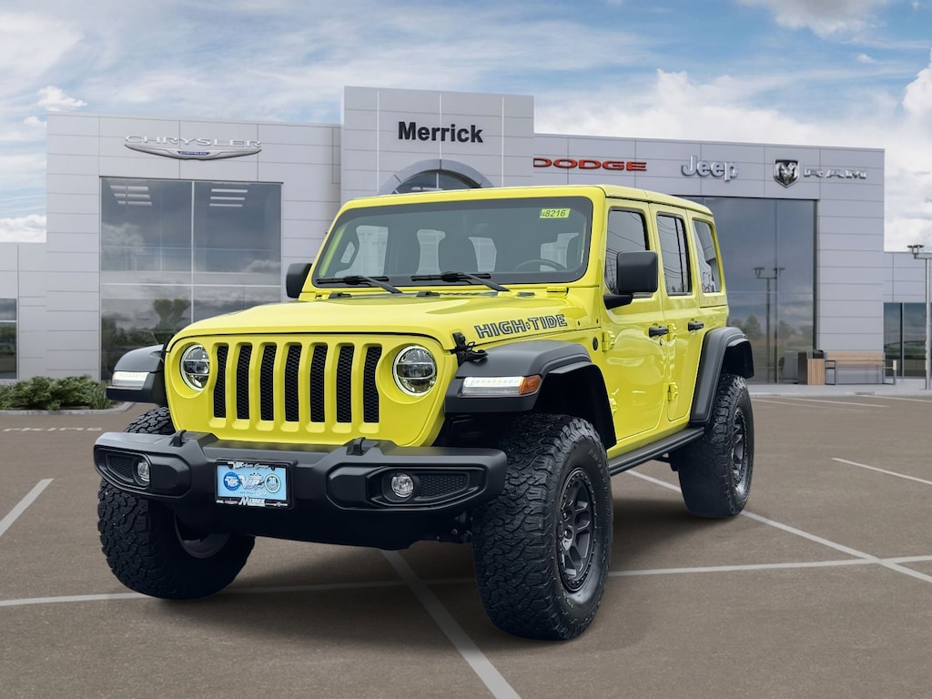 Certified 2022 Jeep Wrangler Unlimited High Tide Unlimited High Tide 4x4