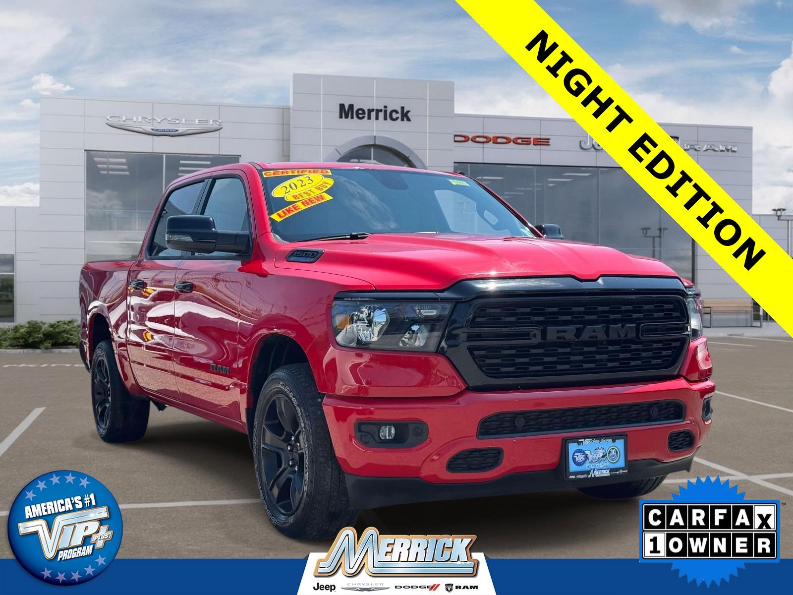 2023 RAM 1500 Big Horn/Lone Star 4x4 Crew Cab 5'7's photo