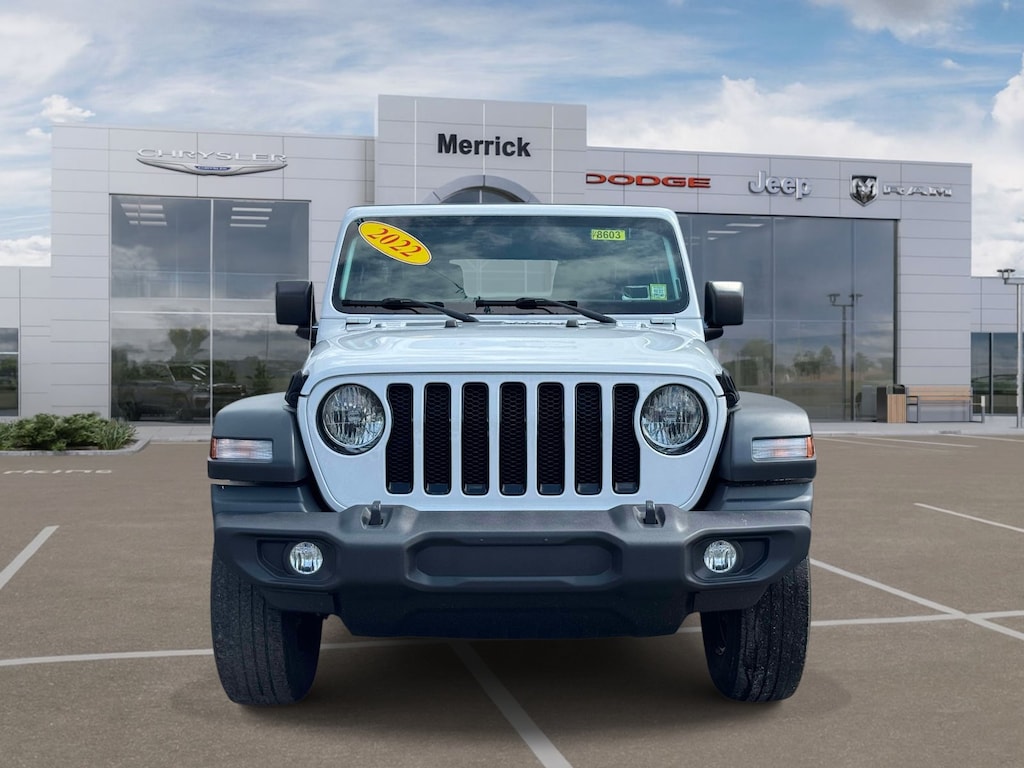 Used 2022 Jeep Wrangler Unlimited Sport Altitude Unlimited Sport Altitude 4x4