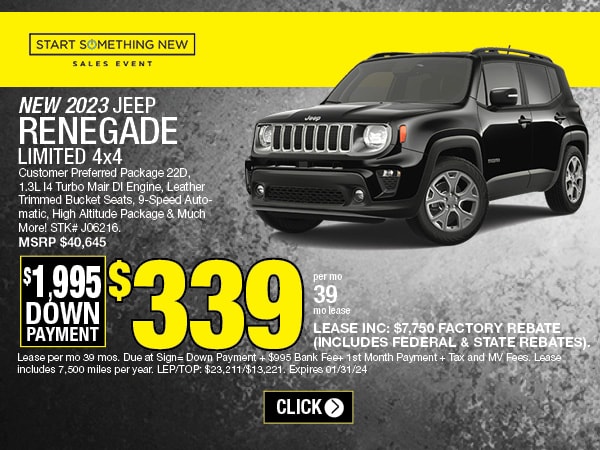 Jeep Customer Preferred Packages  