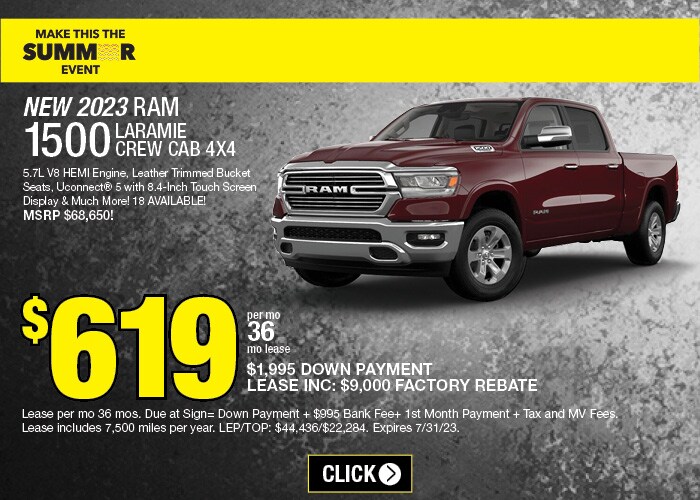 Our Best New Car Specials Merrick DCJ in Wantagh, NY