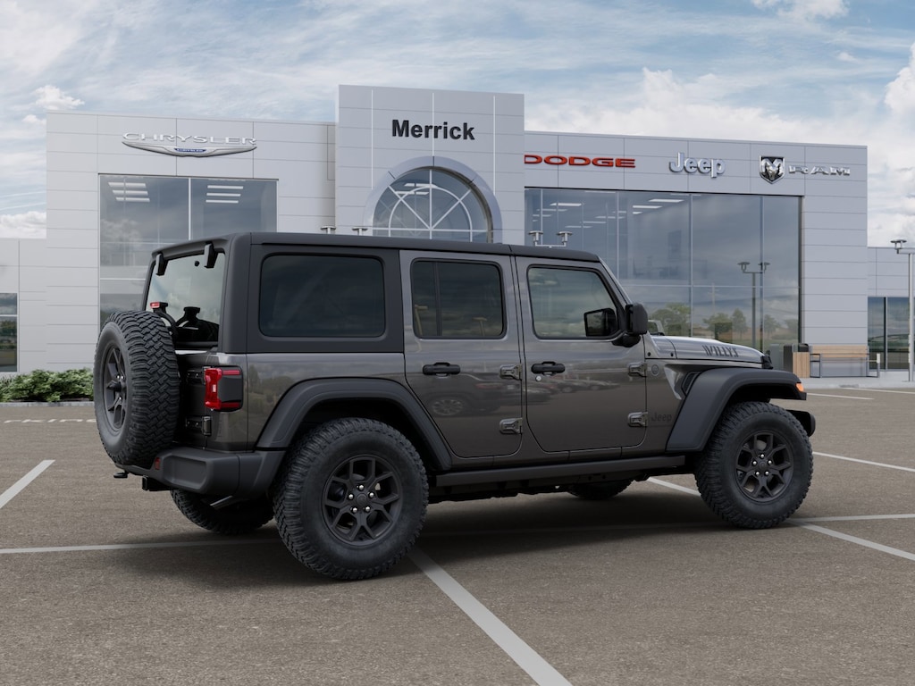 New 2026 Jeep Wrangler 4-DOOR WILLYS Sport Utility