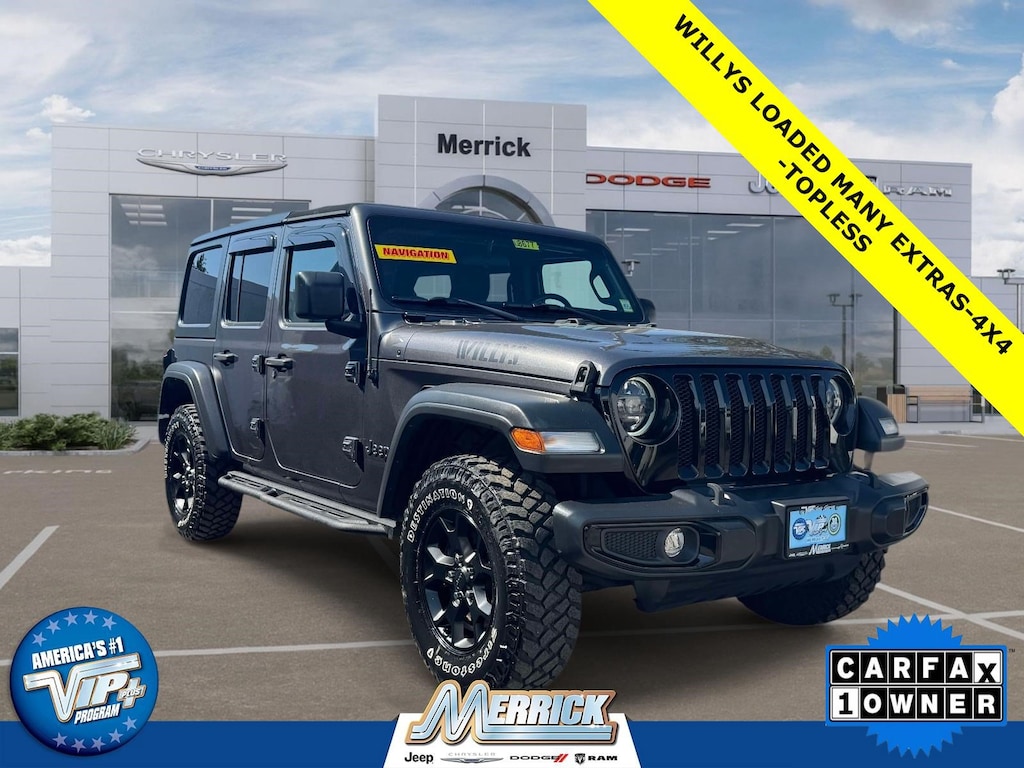 Used 2023 Jeep Wrangler Willys Willys 4x4