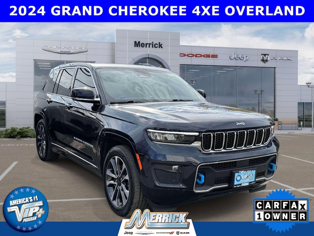 Used 2024 Jeep Grand Cherokee 4xe Overland Overland 4x4