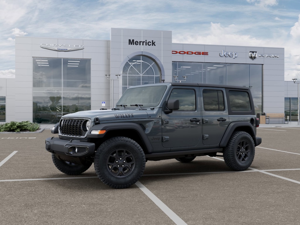 New 2025 Jeep Wrangler 4-DOOR WILLYS Sport Utility