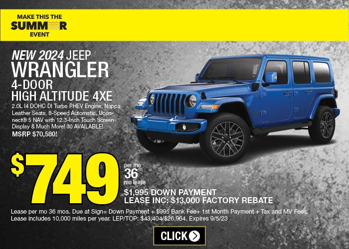 Our Best New Car Specials Merrick DCJ in Wantagh, NY