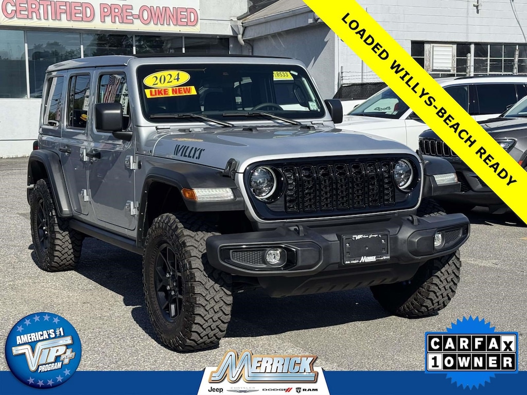 Used 2024 Jeep Wrangler Willys Willys 4x4
