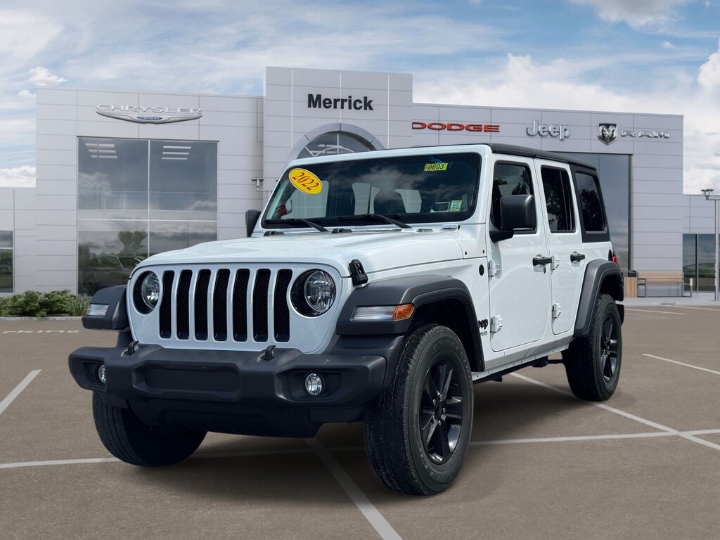 Used 2022 Jeep Wrangler Unlimited Sport Altitude Unlimited Sport Altitude 4x4