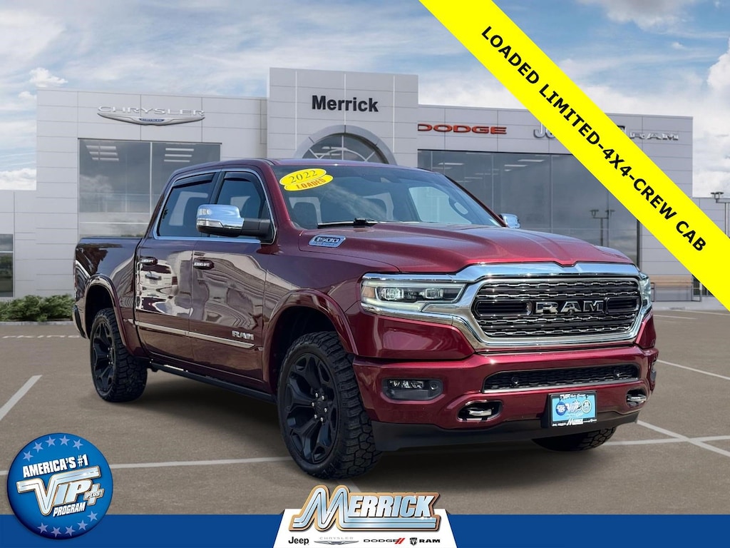 Certified 2022 Ram 1500 Limited Limited 4x4 Crew Cab 57 Box