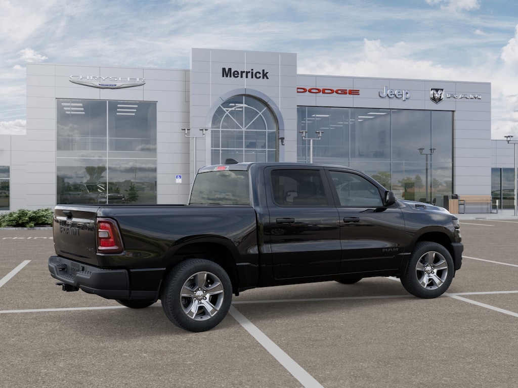 New 2025 Ram 1500 Tradesman Crew Cab 4x4 5'7 Box Pickup