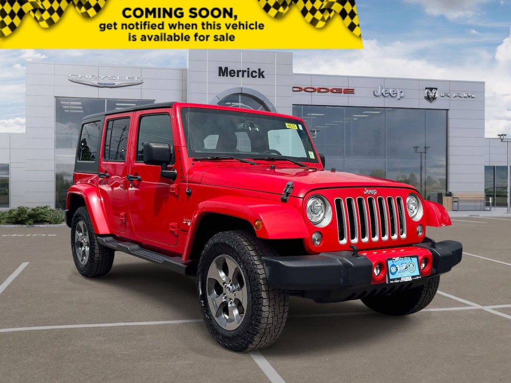 Used 2018 Jeep Wrangler JK Unlimited Sahara Sahara 4x4