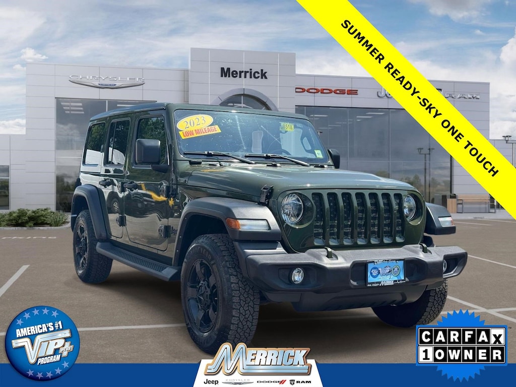 Used 2023 Jeep Wrangler Sport S Sport S 4x4