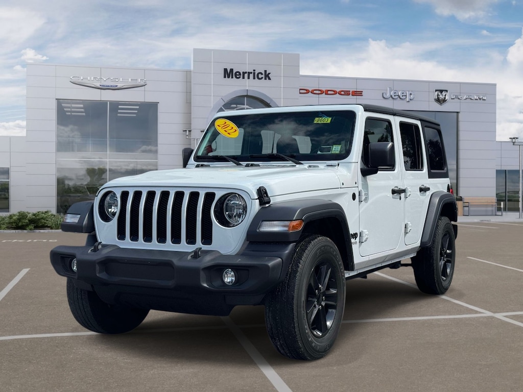 Used 2022 Jeep Wrangler Unlimited Sport Altitude Unlimited Sport Altitude 4x4