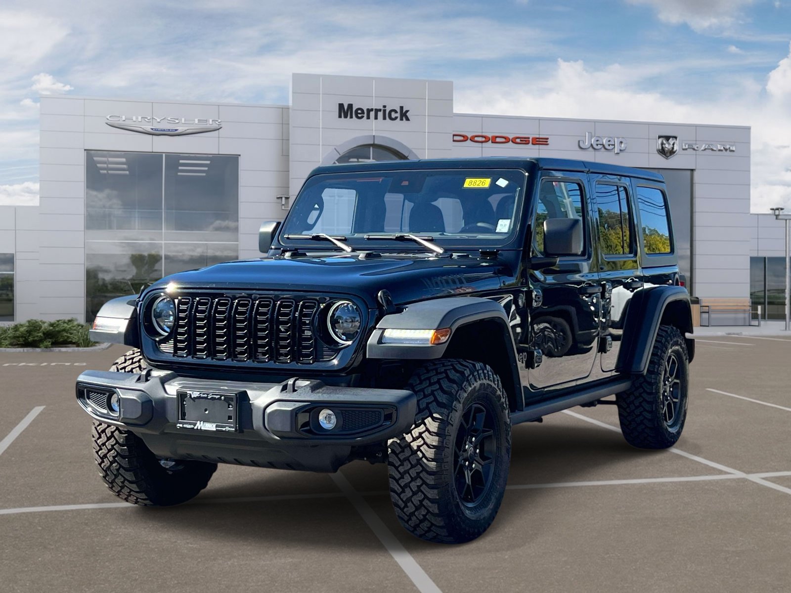 Certified 2025 Jeep Wrangler Willys Willys 4x4