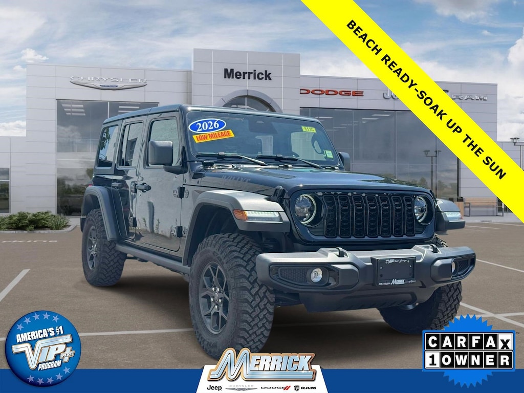Used 2026 Jeep Wrangler Willys Willys 4x4