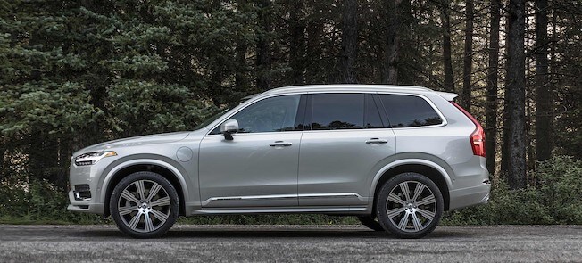 Volvo XC40 with Trees