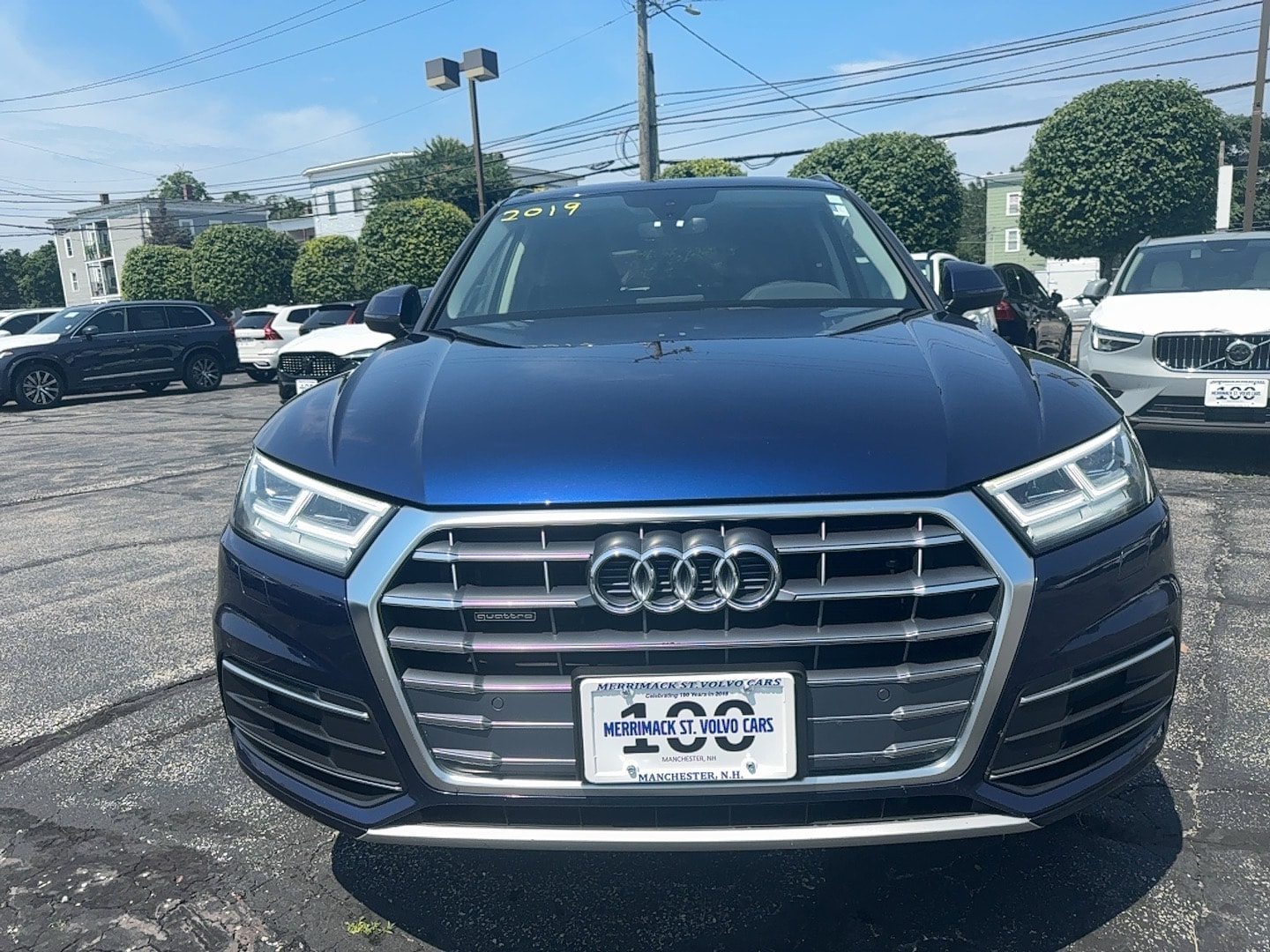 Used 2019 Audi Q5 Premium Plus with VIN WA1BNAFY5K2104742 for sale in Manchester, NH