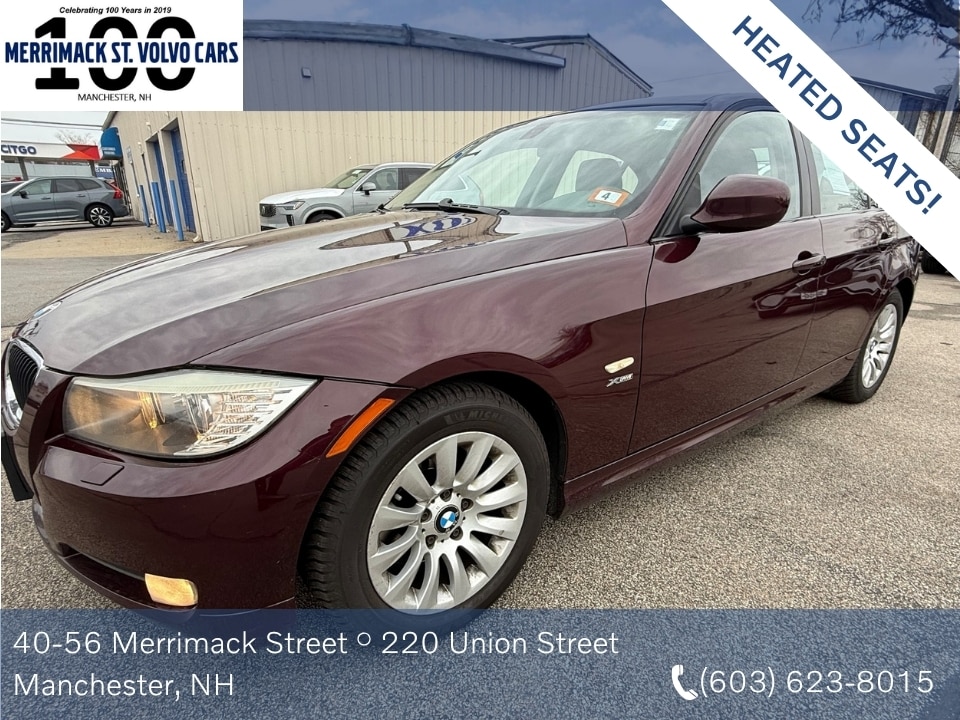 Red (Maroon) 2009 BMW 3 Series 328i xDrive Sedan AWD Sedan All-Wheel Drive 6-Speed Manual