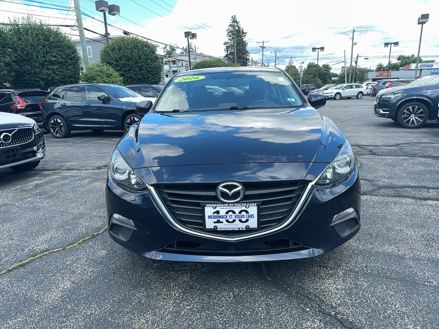 Used 2016 Mazda MAZDA3 i Sport with VIN 3MZBM1T74GM319577 for sale in Manchester, NH