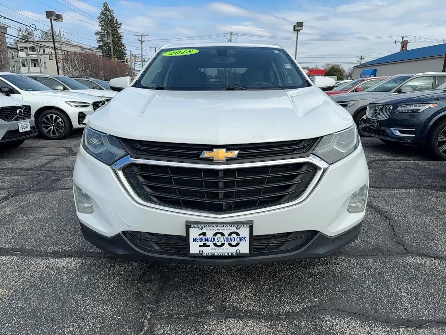 Used 2018 Chevrolet Equinox LT with VIN 3GNAXTEX6JS508658 for sale in Manchester, NH