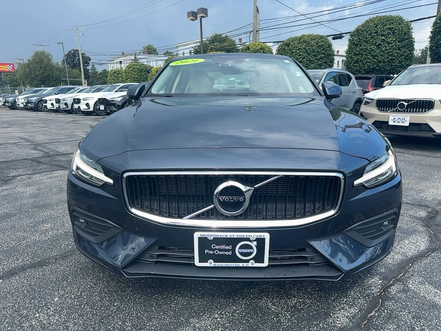 Certified 2021 Volvo S60 Momentum with VIN 7JRA22TK9MG093297 for sale in Manchester, NH