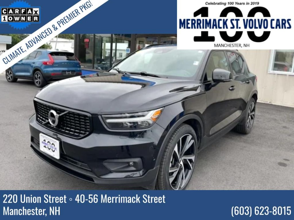 Used 2021 Volvo XC40 For Sale at Merrimack Street Volvo Cars VIN