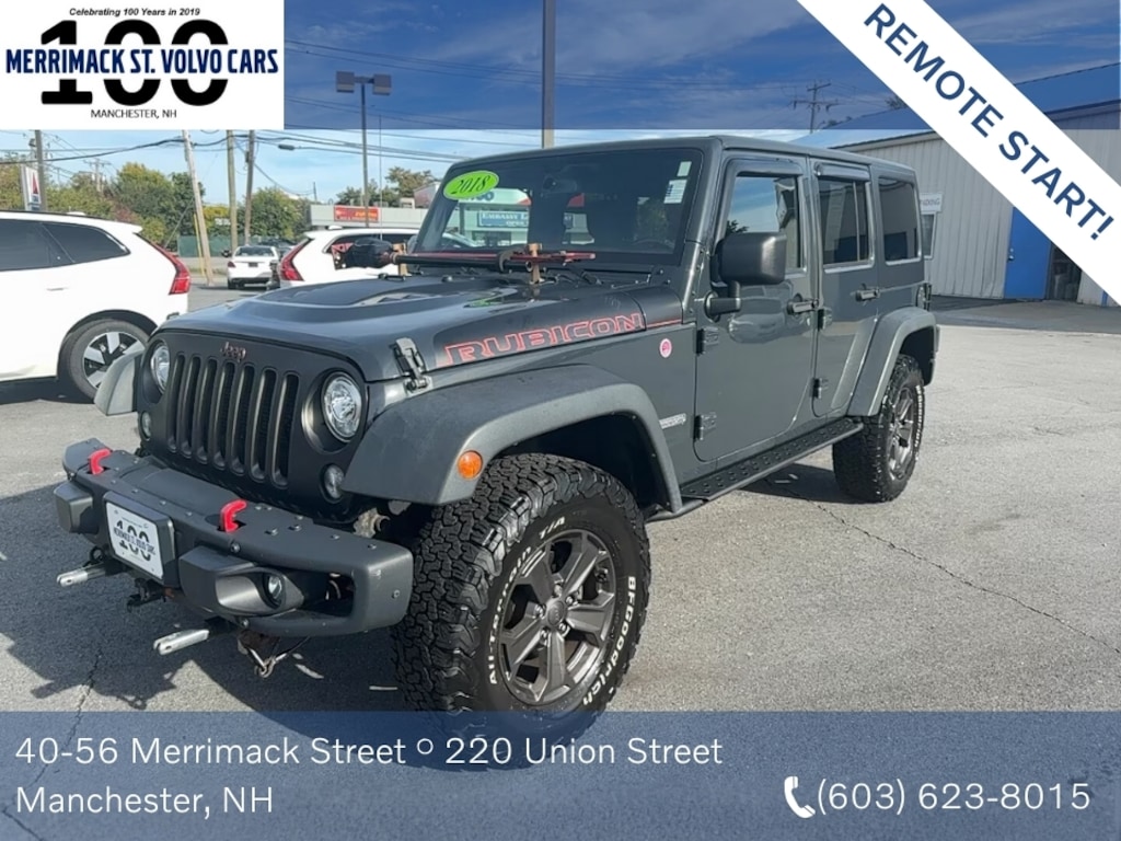 Used 2018 Jeep Wrangler JK Unlimited Rubicon Recon SUV