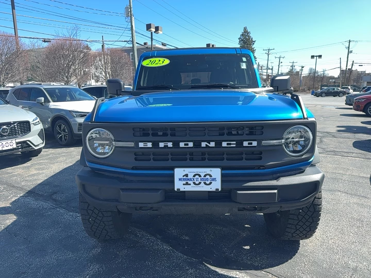 Used 2023 Ford Bronco 4-Door Base with VIN 1FMDE5BH0PLA99555 for sale in Manchester, NH
