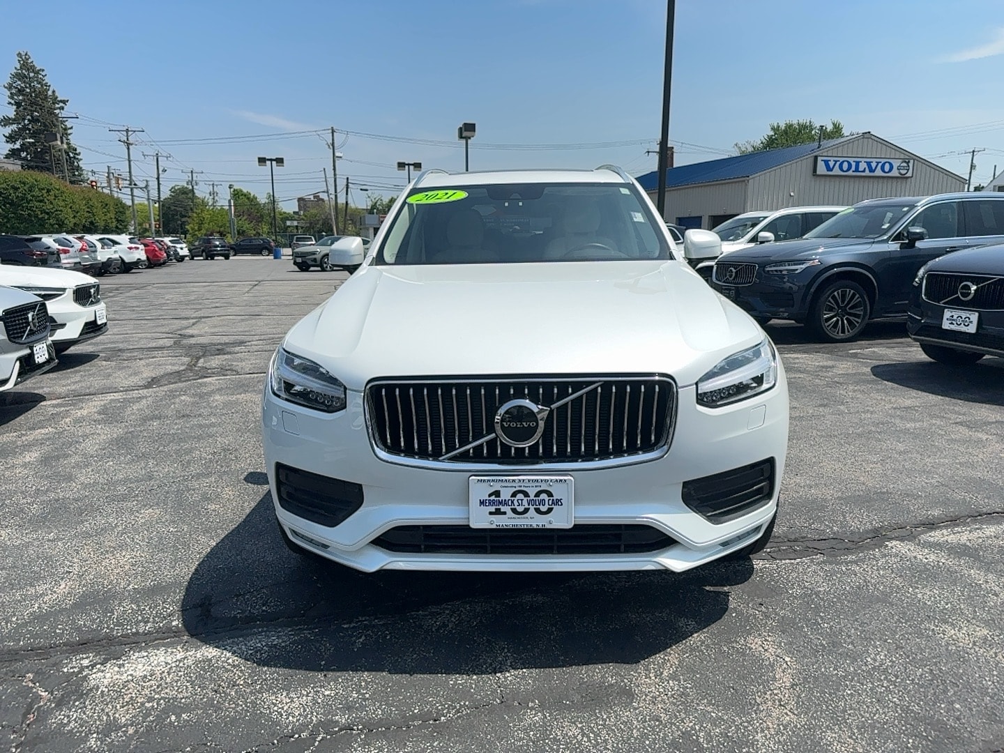 Certified 2021 Volvo XC90 Momentum with VIN YV4A221K4M1743316 for sale in Manchester, NH