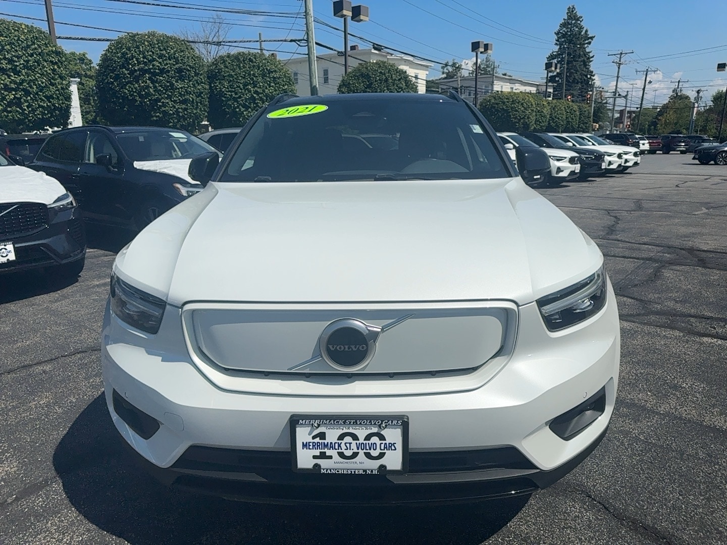 Certified 2021 Volvo XC40 Recharge with VIN YV4ED3UR1M2558712 for sale in Manchester, NH