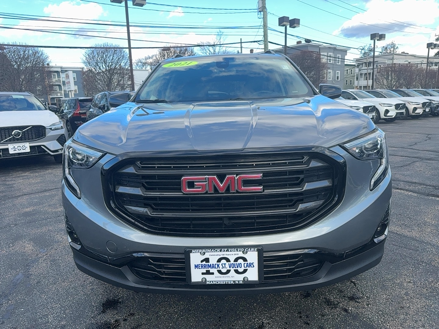 Used 2021 GMC Terrain SLT with VIN 3GKALVEV7ML358562 for sale in Manchester, NH