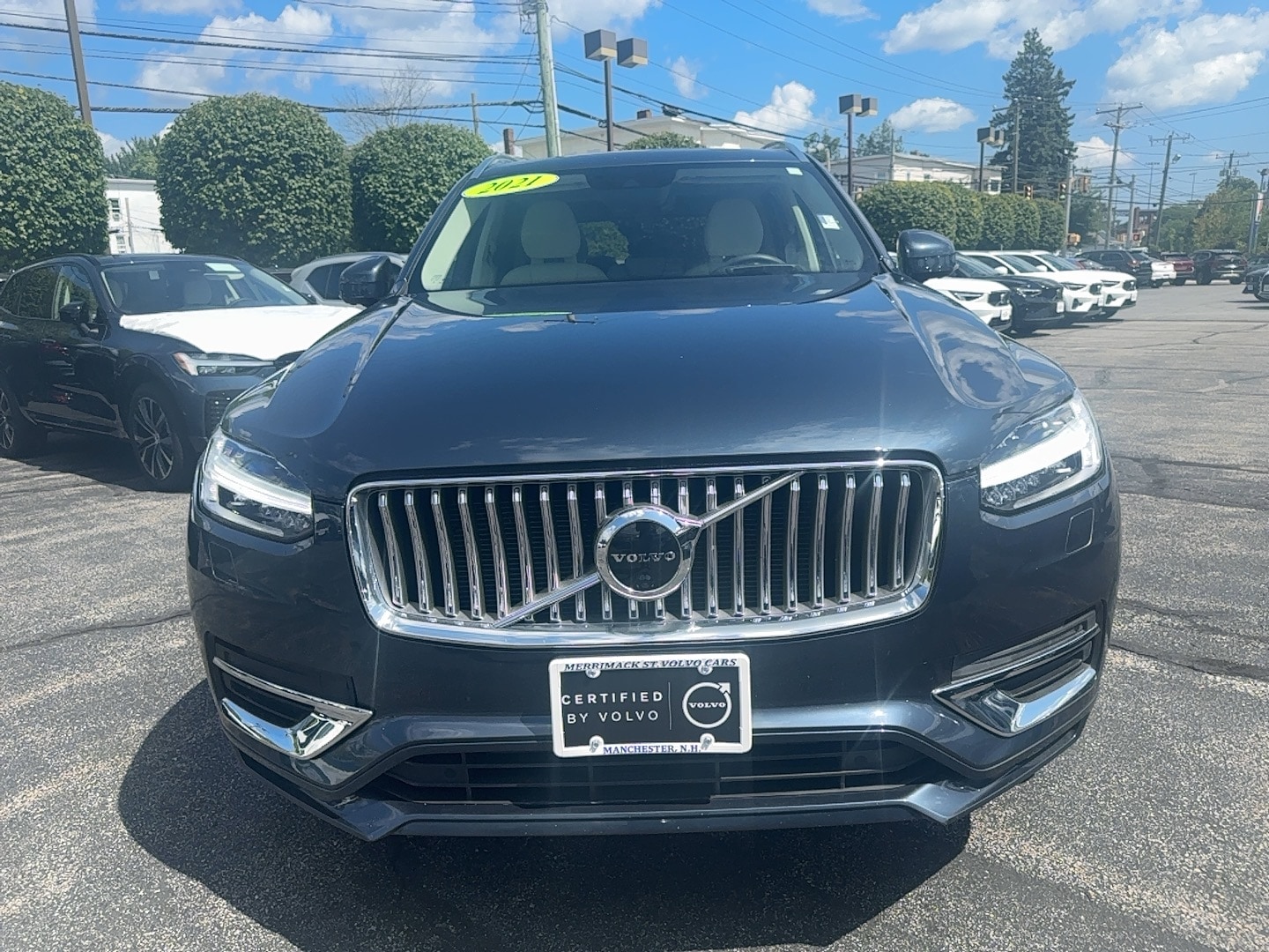 Certified 2021 Volvo XC90 Inscription with VIN YV4A22PL8M1766534 for sale in Manchester, NH