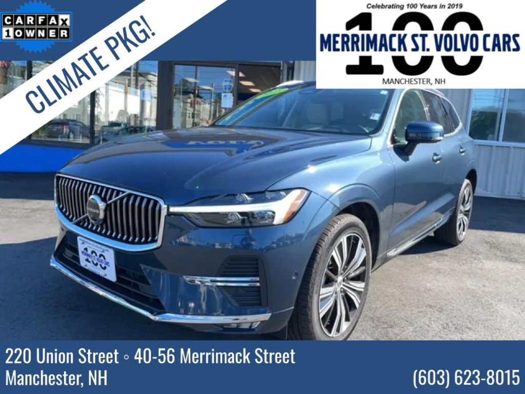 Used 2023 Volvo XC60 For Sale at Merrimack Street Volvo Cars VIN