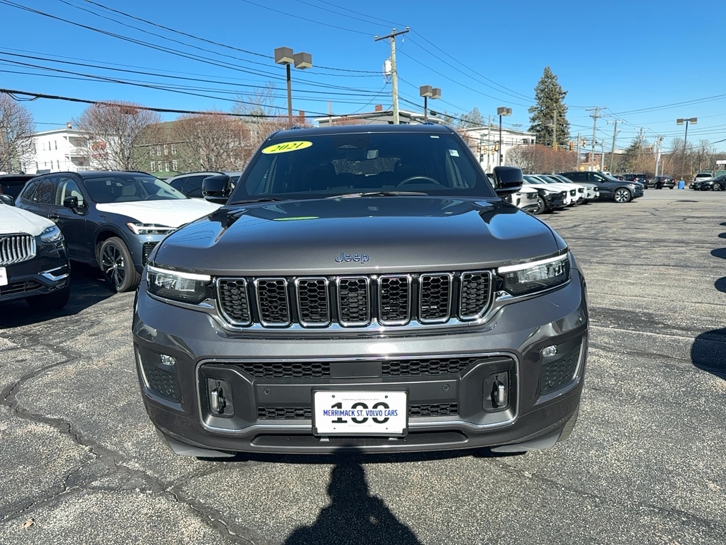 Used 2021 Jeep Grand Cherokee L Overland with VIN 1C4RJKDG6M8192619 for sale in Manchester, NH