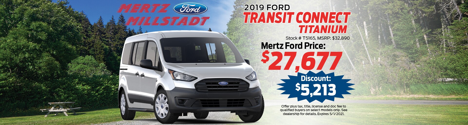 2019 Ford Transit Connect Titanium | Mertz Ford