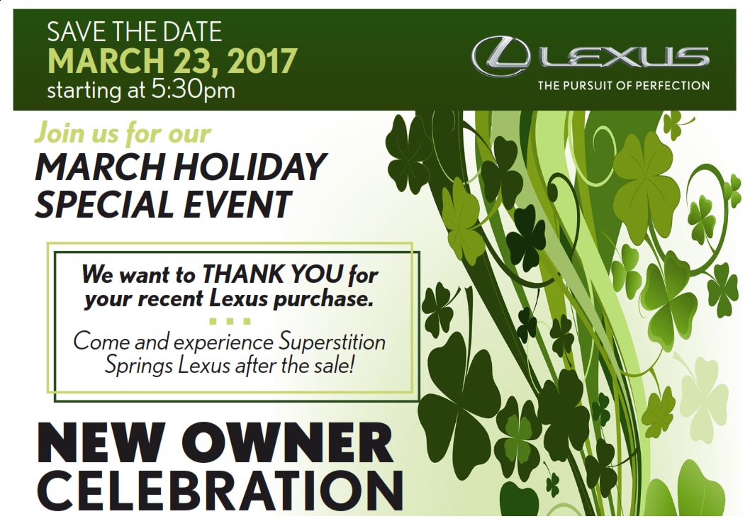 Superstition Springs Lexus New Owner Event Mesa AZ