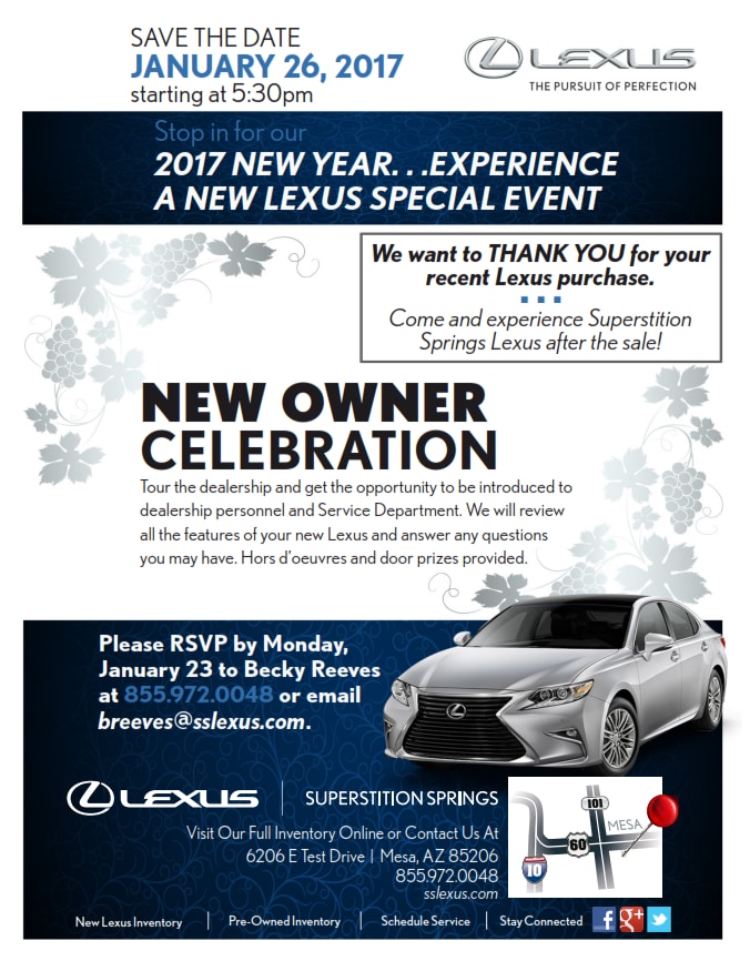 Lexus dealership in Mesa