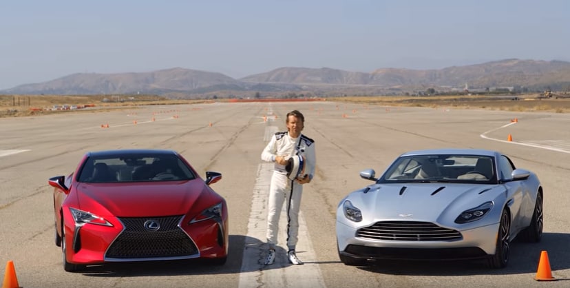 2018 Lexus LC 500 and Aston Martin DB11