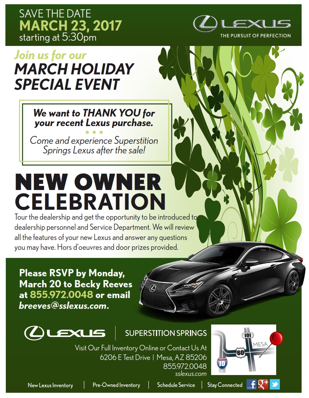 Superstition Springs Lexus New Owner Event Mesa AZ