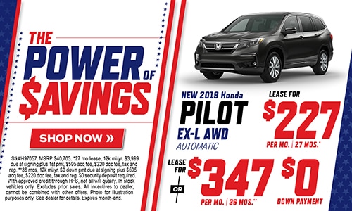 2019 Honda Savings New Honda Specials Save Thousands Grieco