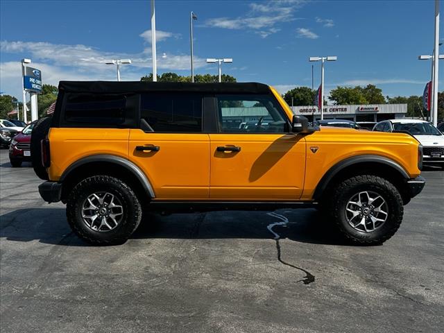 Used 2021 Ford Bronco 4-Door Badlands with VIN 1FMEE5DH4MLB04768 for sale in Kansas City