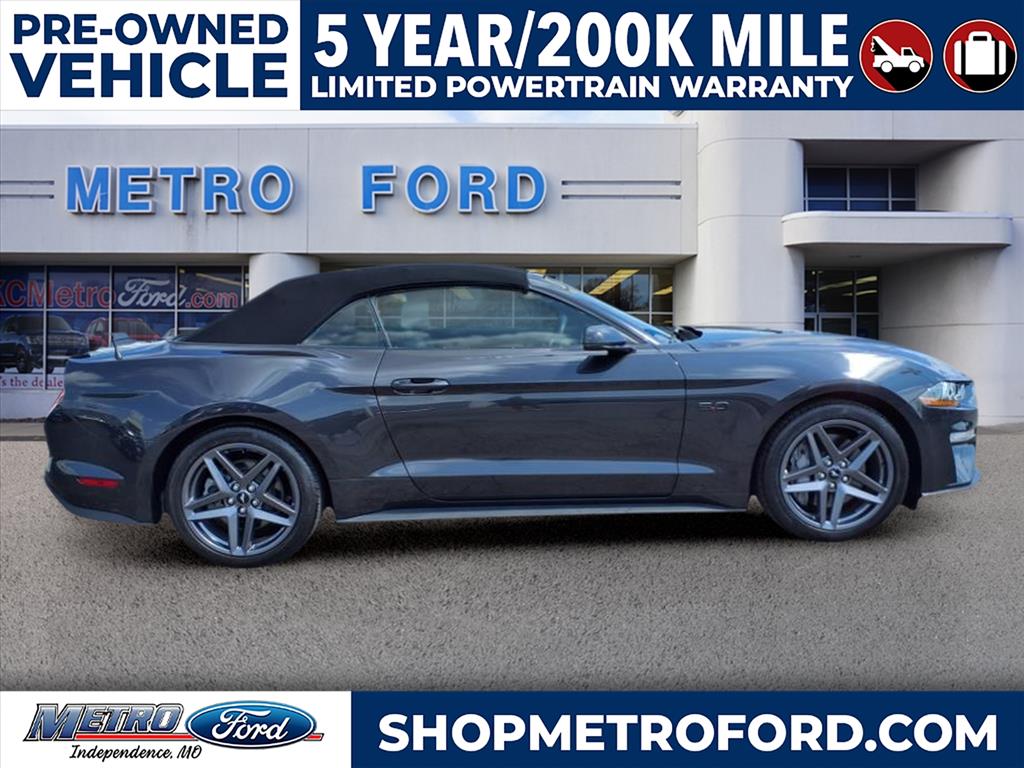 Used 2022 Ford Mustang GT Premium with VIN 1FATP8FF4N5147294 for sale in Kansas City
