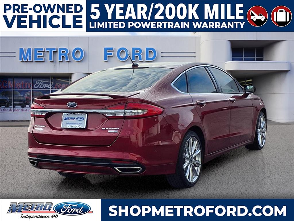 2017 Ford Fusion Platinum photo 3