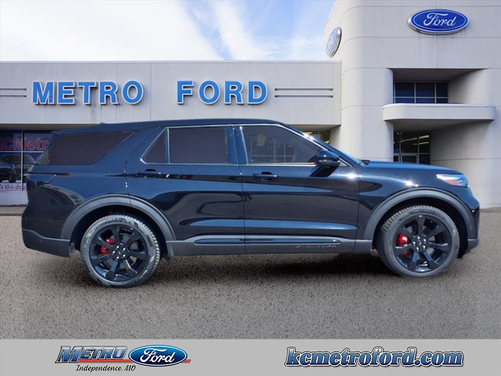 Used 2021 Ford Explorer ST with VIN 1FM5K8GC9MGA15619 for sale in Kansas City