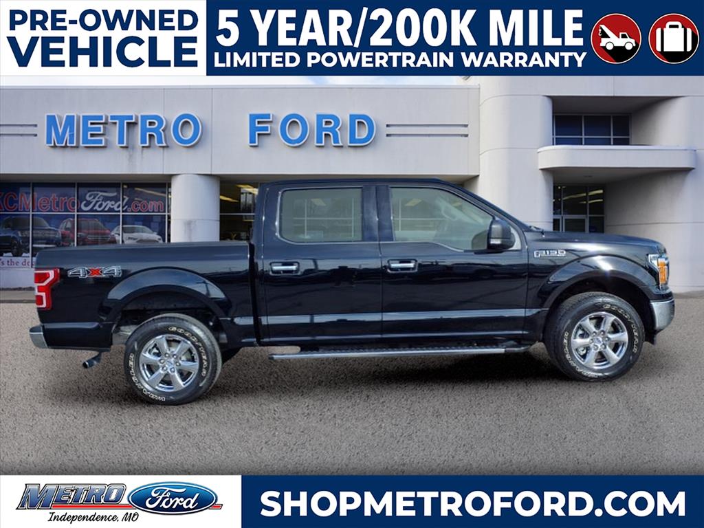 Used 2018 Ford F-150 XLT with VIN 1FTEW1E53JKF75536 for sale in Kansas City