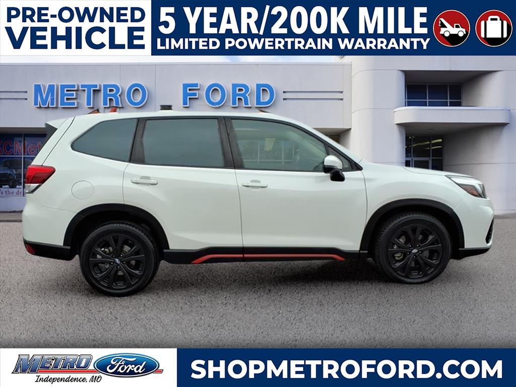 Used 2020 Subaru Forester Sport with VIN JF2SKAMCXLH590177 for sale in Kansas City