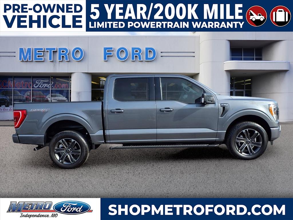 Used 2022 Ford F-150 XLT with VIN 1FTFW1E86NKF02701 for sale in Kansas City